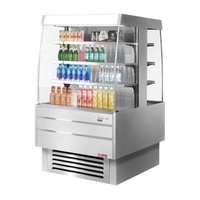 Turbo air TIOM-36SS-N 39" 14.4 cu. ft. Island Refrigerated Merchandiser