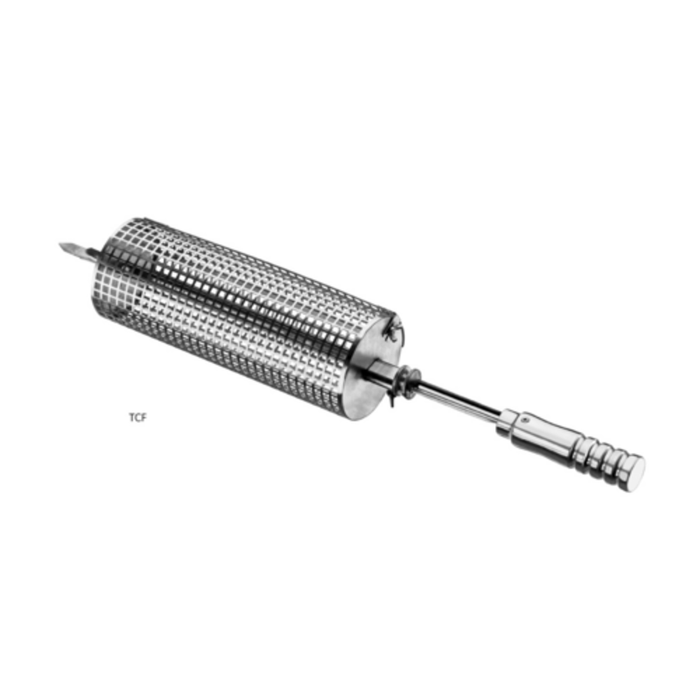 Skyfood TCF 12.5" x 4.4" Stainless Steel Skewer Grilling Drum