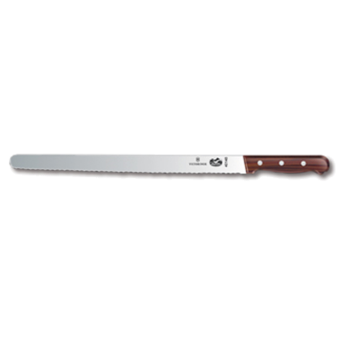 Victorinox 5.4230.36 Wood Handle 14" Serrated Roast Beef Slicer Knife