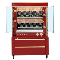 Rotisol 1375.4OLG Olympia 53-3/4"W Gas Rotisserie Oven 24-Chicken Capacity