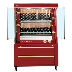 Rotisol 1375.4OLG Olympia 53-3/4"W Gas Rotisserie Oven 24-Chicken Capacity