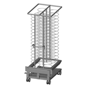 Lainox KKP202U Stainless Steel Plated Meals Trolley 180 Kg Capacity