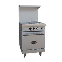 Royal RRE-2GT12 24" Electric Restaurant Range with Griddle