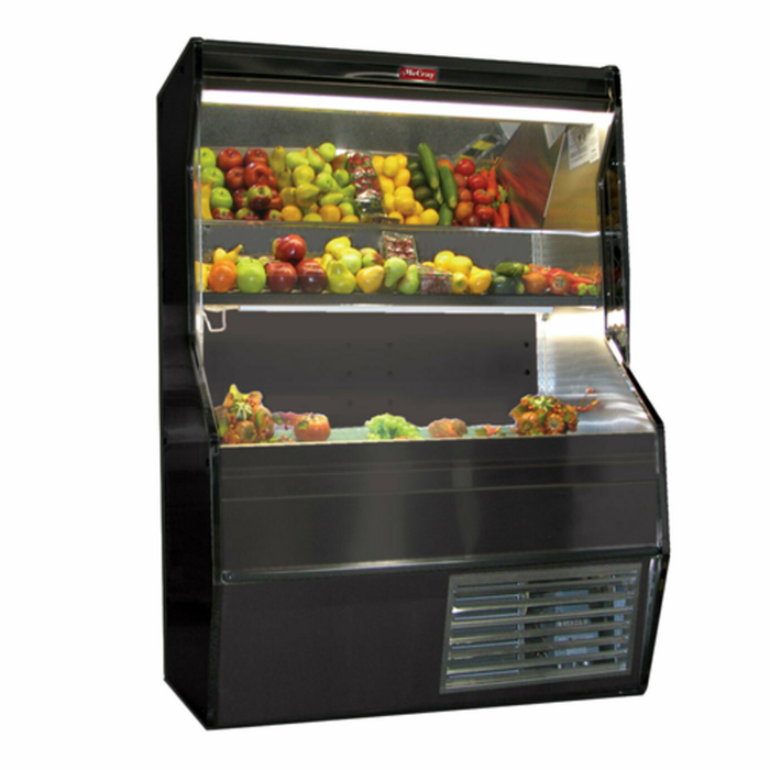 Howard McCray SC-P32E-6S-B-LED 74" Open Produce Merchandiser