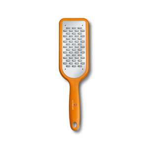 Victorinox 7.6084.9 Manual Handheld Medium Grater in Vibrant Orange