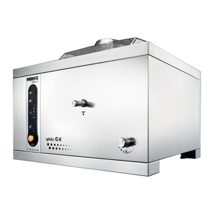 Professional Gelato Batch Freezer Nemox 0038181250R02 Gelato 6K Crea Compact Design For Quality Frozen Desserts