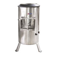 Omcan 20367 55 lb. Capacity Commercial Stainless Steel Potato Peeler