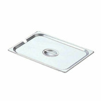 Omcan 80266 1/2 Size (12.75" x 10.38") Slotted Steam Pan Cover