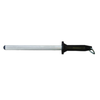 OMCAN 13774 12-Inch Diamond Flat Sharpening Steel For Kitchen Knives, Ideal For Regular Honing And Light Sharpening.