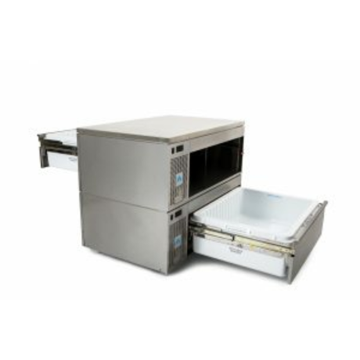 Adande VCM2 44.1" Two Drawer Refrigerated Freezer Prep Station