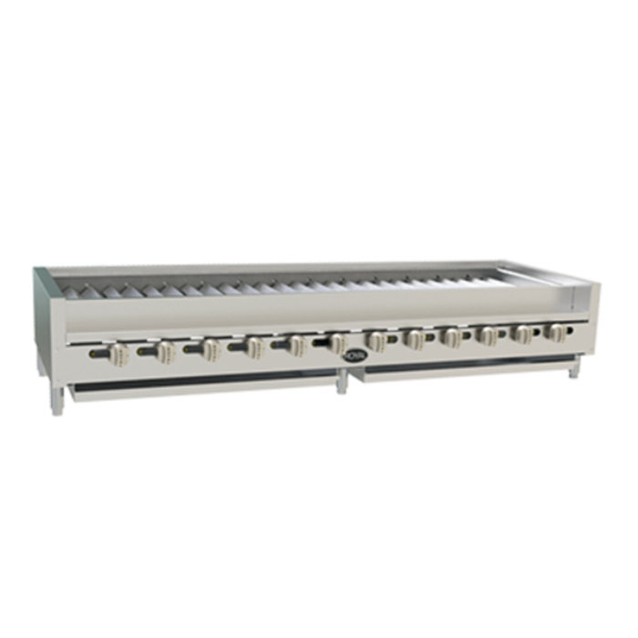 Royal RKTB-72 Gril à kebab de comptoir à gaz de 72" de large