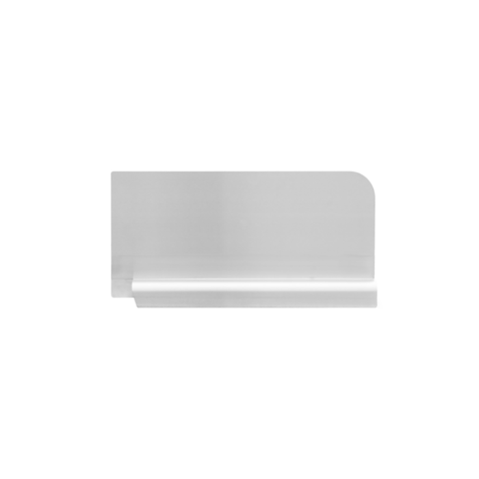 Omcan 47732 Right Side Splash Guard for 18" x 21" Pot Sinks