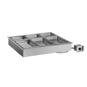 Alto-Shaam Hot Food Well Unit Featuring Six Third-Size Pans For Efficient Food Holding.
