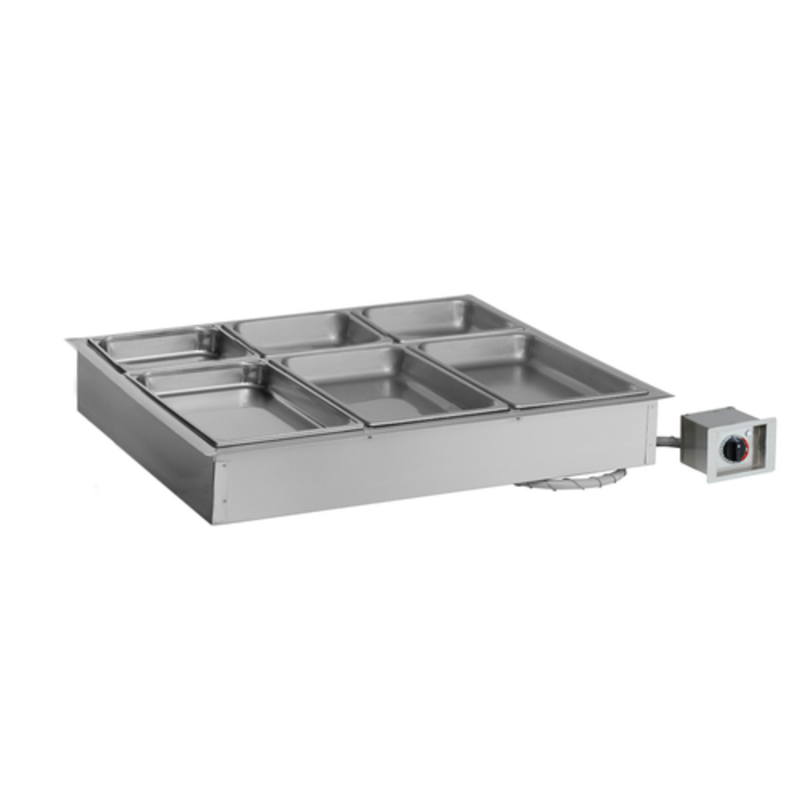 Alto-Shaam Hot Food Well Unit Featuring Six Third-Size Pans For Efficient Food Holding.