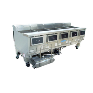 Ultrafryer B-E20-20-5-UC UltraGold 625 lb Electric 5-Vat Fryer System