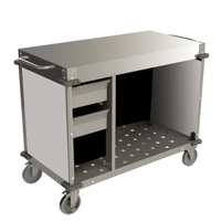Cadco CBC-PHRX 52.5"W Medium Demo and Sampling Utility Cart