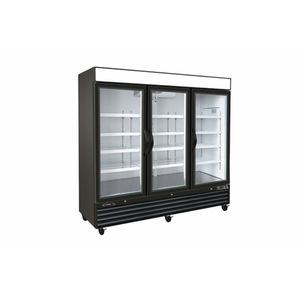 Kool-It KGF-72DV 81 Inch Glass Door Merchandiser Freezer