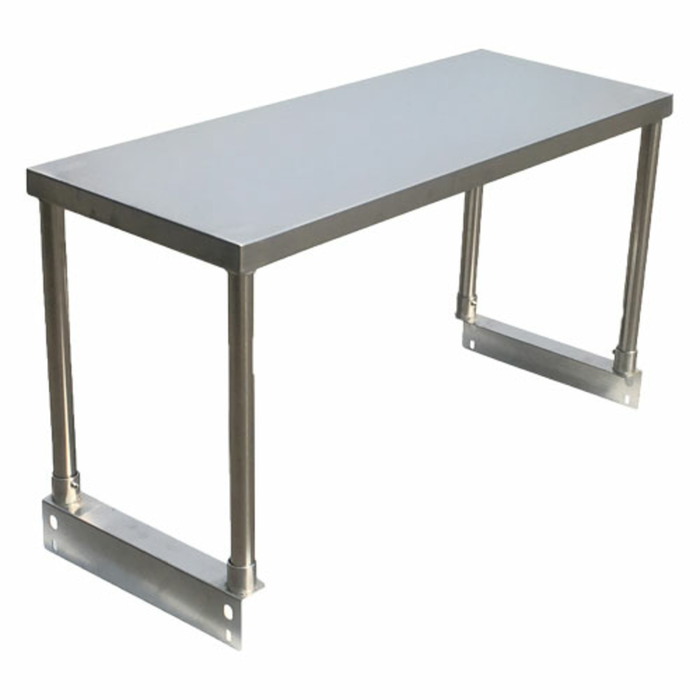 OMCAN 47017 Table-Mounted Overshelf 30"W x 12"D for Steam Tables
