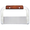 Commercial Electric Meat Serrator With Wooden Handle For Slicing And Tenderizing Meat Preparation