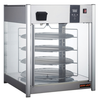 New Air NCD-23-PHT 23-1/2"W Heated Countertop Pizza Display Warmer