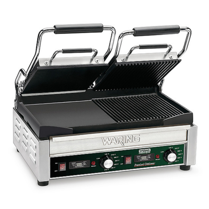 Waring WDG300T 17" x 9.25" Double Electric Panini Grill