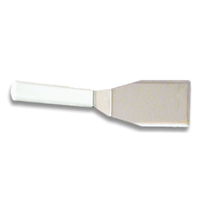 Adcraft CUT-HT43 4" x 3" Blade Solid Stainless Steel Hamburger Turner