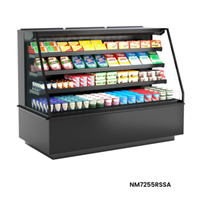 Structural Concepts NM7255RSSA 71-3/4"W Refrigerated Self-Serve End Cap Display