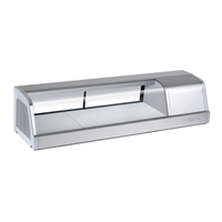 Turbo Air SAK-50L-N 48-1/4"W Refrigerated Sushi Display Case