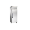 Omcan 50116 29-Inch Single Door Reach-In Freezer With Top Mount Design And Smooth Workflow For Commercial Kitchens