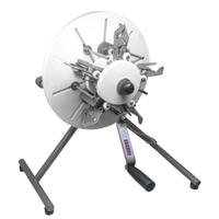 Omcan 47681 Manual Sausage Linker Portion Cutter 120mm Cutting Length