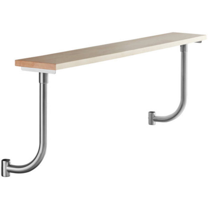 Omcan 47569 Planche à découper en érable 183 x 25 cm pour support d'équipement