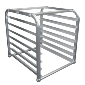 Winholt AL-1807-IR-KD 20.4"W Half Size Aluminum Fridge Rack, Holds 7 Sheet Pans