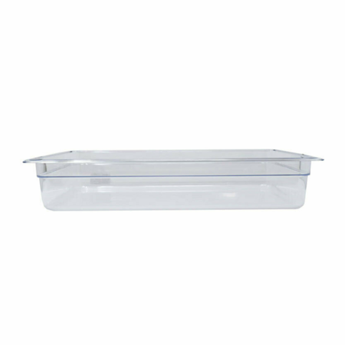 Omcan 80058 Full-Size 20-3/4" x 12-4/5" Clear Polycarbonate Food Pan