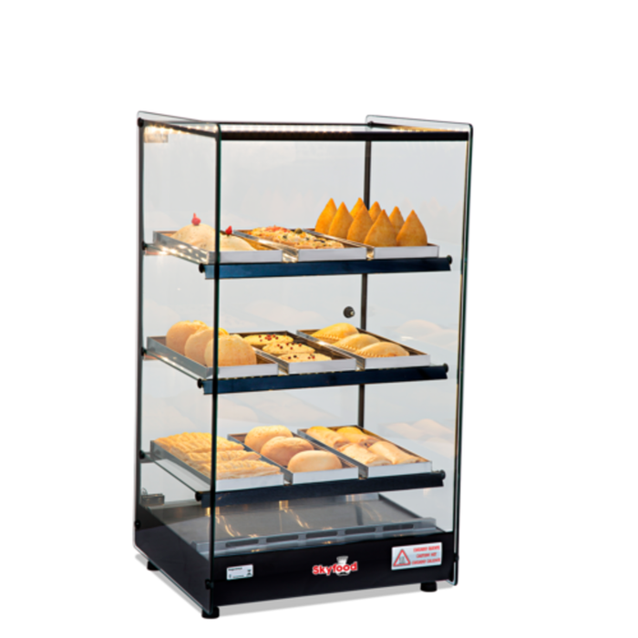 Skyfood FWD3T-9P 18-1/2"W Heated Countertop Food Warmer Display Case