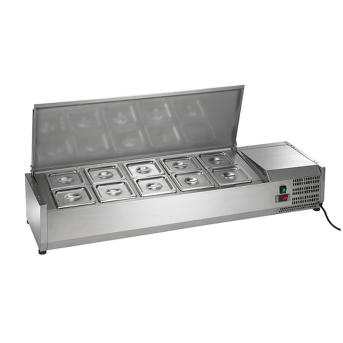 Arctic Air ACP55 55-Inch Refrigerated Countertop Pan Rail