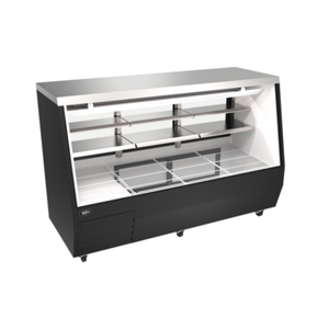 Omcan 50108 84" Refrigerated Double Duty Deli Display Case