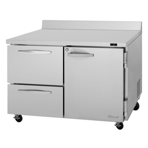 Turbo Air PWF-48-D2R(L)-N 48-1/4"W Two-Section Freezer Counter
