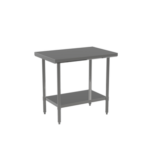 MixRite ST3060EC 60 x 30 Stainless Steel Work Table