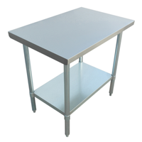 Admiral Craft WT-3048-E Work Table 48" x 30" Stainless Steel Top