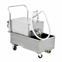 Omcan 44481 (OF-CN-0023) 44 lb. Mobile Oil Filtering Machine