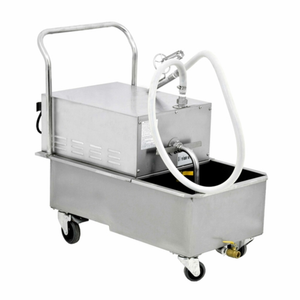 Omcan 44481 (OF-CN-0023) 44 lb. Mobile Oil Filtering Machine