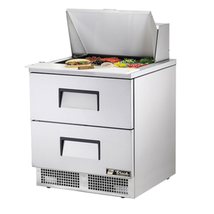 True TFP-32-12M-D-2-HC 32" Refrigerated Mega Top Sandwich Salad Unit