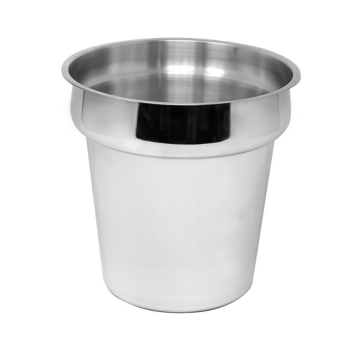 Casserole à vapeur en acier inoxydable Omcan 44667, taille 1/6, profondeur 2,5 po