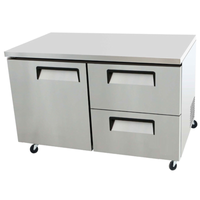EFI CUDW2-60VC 60.2-Inch Undercounter Refrigerator 1 Door 2 Drawers