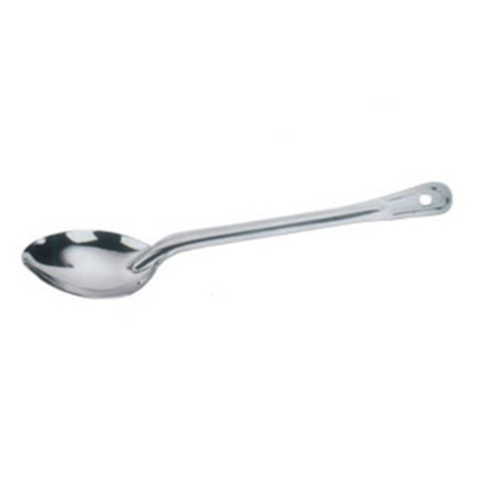 Omcan 80712 18-Inch Heavy-Duty Solid Stainless Steel Basting Spoon