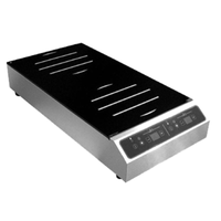 Adventys GL2-3500F 14.63-Inch Countertop Induction Range with 2 Burners