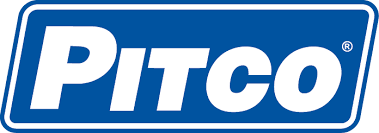 Pitco logo on a blue background