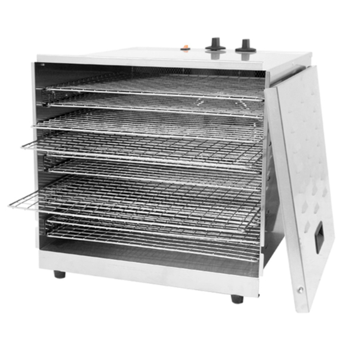Omcan 43222 (CE-CN-0010-D) 10-Rack Stainless Steel Food Dehydrator