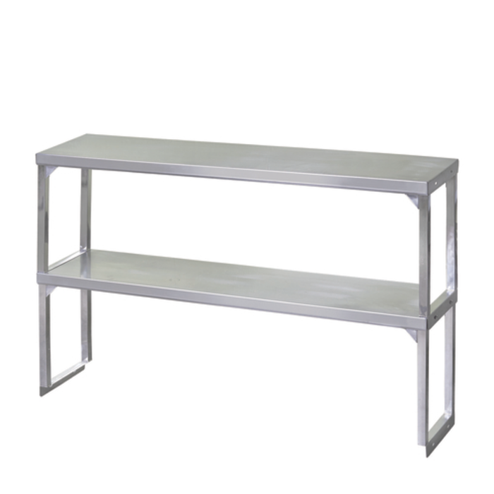 Blueair BDOS1260 Double Tier Overshelf 60"L x 12"W Stainless Steel