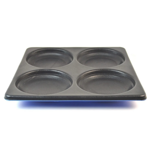 Lainox OMTT4 Multilayer Teflon Tray, 4-Cavity, 95mm Diameter